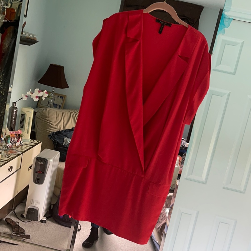 BCBGMaxAzira Silk Tunic Size M